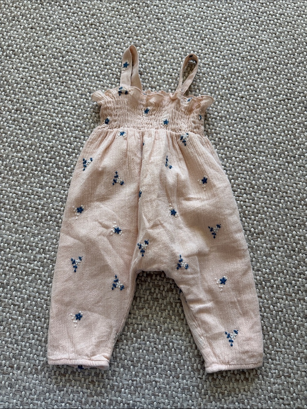 ZARA 3-6m floral romper baby girl